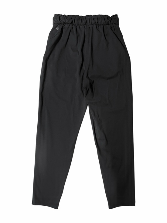 Lululemon Keep Moving Pant High Rise Straight Athletic Black Sz 6 - Picture 4 of 10